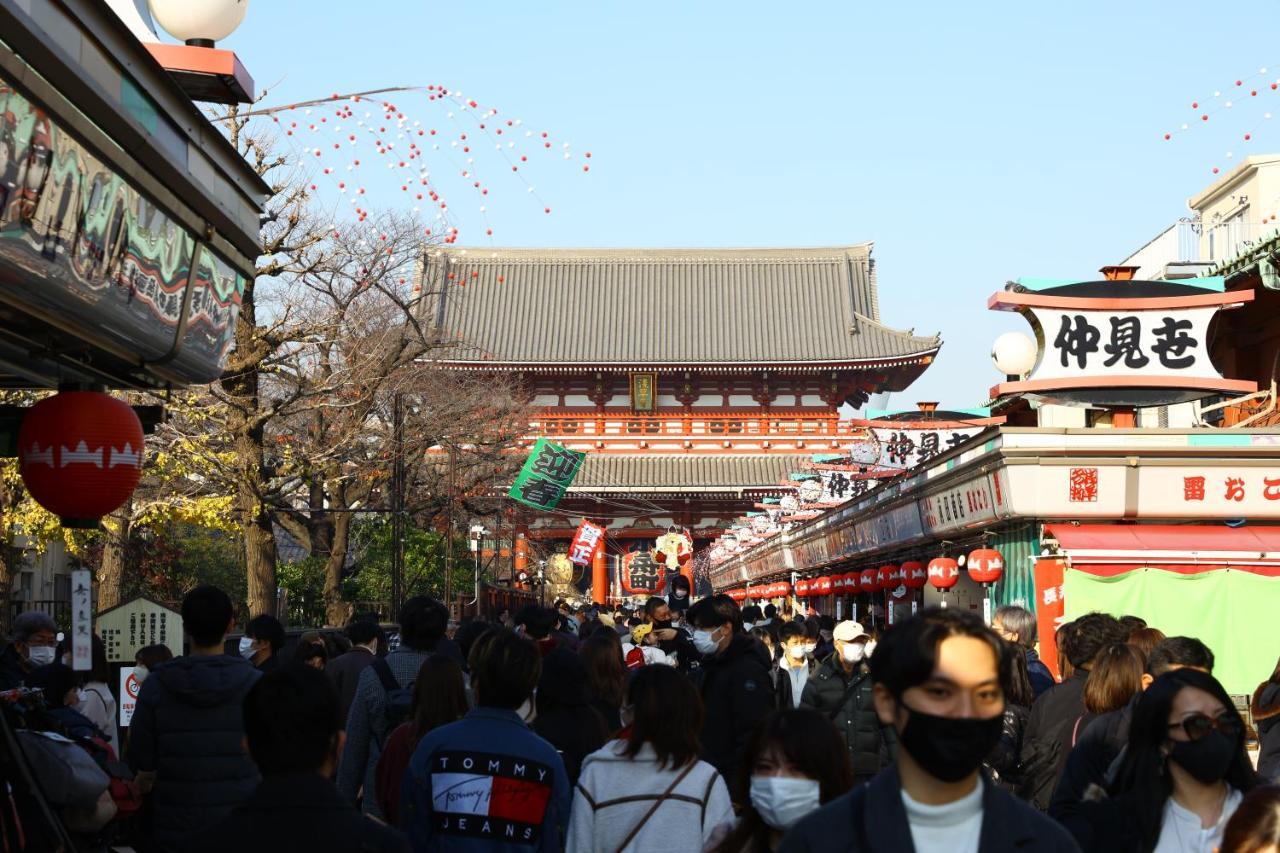 Ryokan Kamogawa Asakusa Токио Экстерьер фото